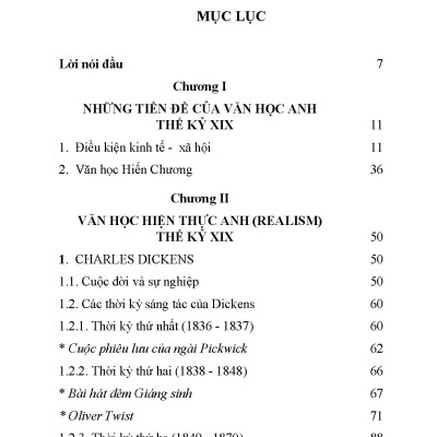 Văn Học Hiện Thực Và Văn Học Suy Đồi Anh Thế Kỷ XIX