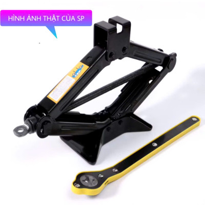Kích Nâng Gầm 2 Tấn Loại Dày Cho Ô Tô, Xe Con, Xe Máy – Kèm Cờ Lê, Nhỏ Gọn, Tiện Dụng