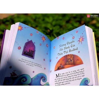 Sách - Illustrated Classics - Nghìn Lẻ Một Đêm - Đinh Tị Books