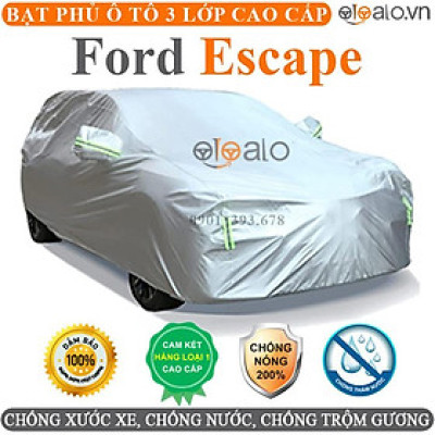 Bạt phủ xe ô tô Ford Escape vải dù 3 lớp CAO CẤP BPXOT