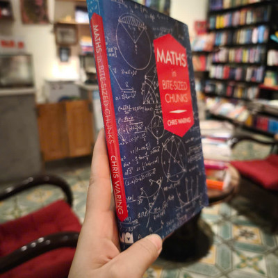 Sách - Maths In Bite-Sized Chunks by Chris Waring - Khoa học toán học tiếng Anh - English Book/ Maths - Science