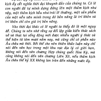 Cuộc Phiêu Lưu Tư Tưởng Văn Học Châu Âu Thế Kỷ XX (1900-1959)