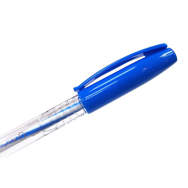 Vỉ 4 Bút Bi MX 0.5 mm Radius - Mực Xanh