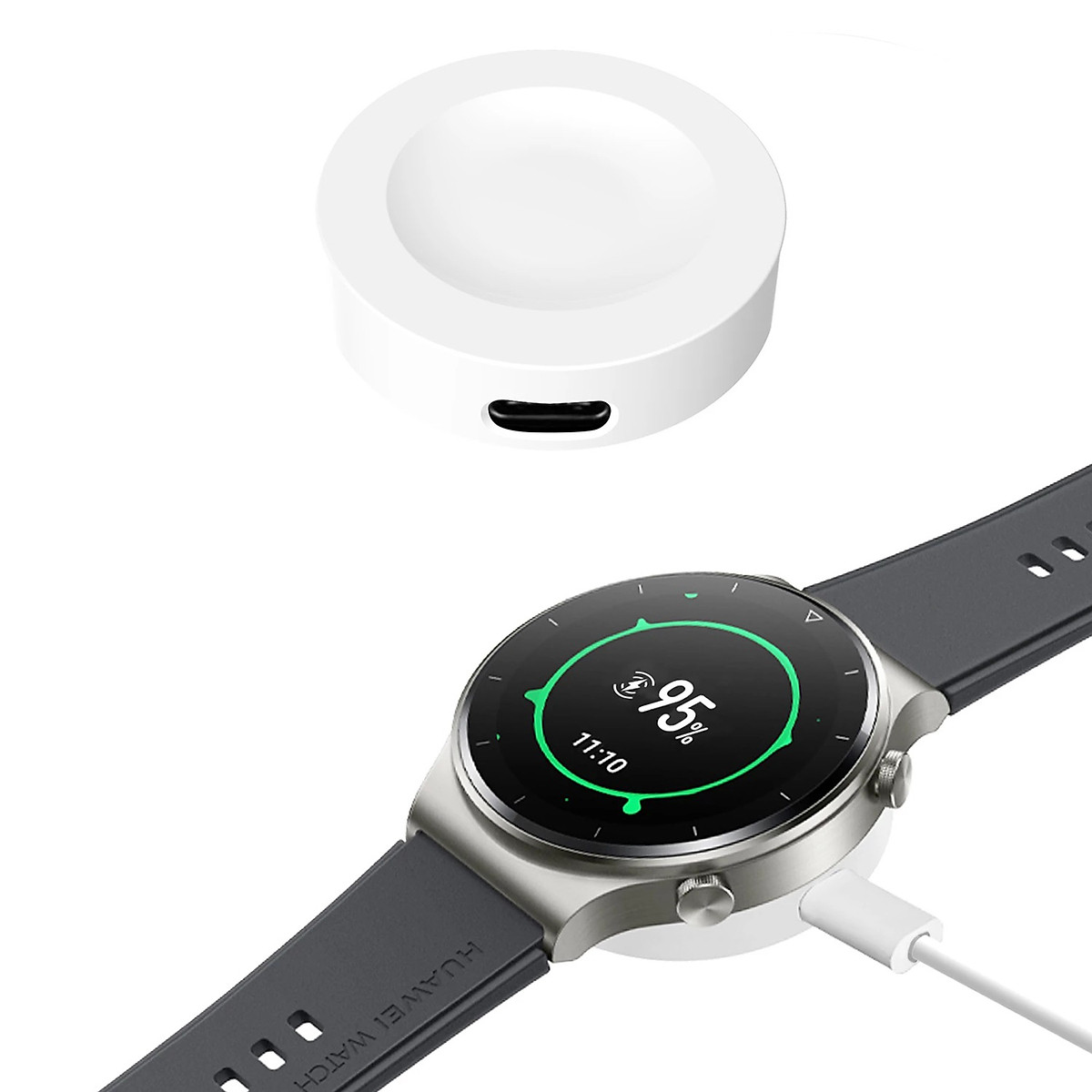 Dock sạc nhanh cho Huawei Watch GT5/ GT5 Pro/ GT3/ GT Runner / GT3 Pro/ Huawei Watch 4/ 4 Pro / GT4_ Hàng Chính Hãng