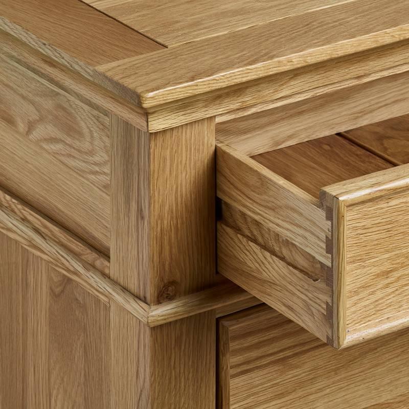 Tủ Đầu Giường 2 Ngăn Classic Gỗ Sồi IBIE BK2CLAO