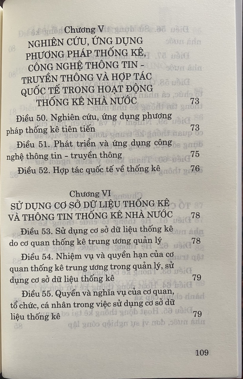 Luật Thống Kê Năm 2015 ( Sửa đổi, bổ sung năm 2021 )