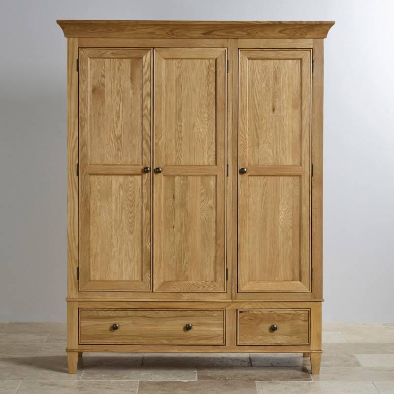 Tủ Áo 3 Cánh Classic Gỗ Sồi IBIE