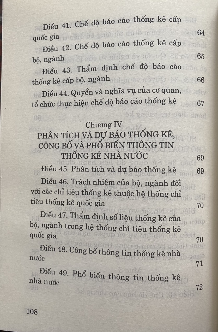 Luật Thống Kê Năm 2015 ( Sửa đổi, bổ sung năm 2021 )