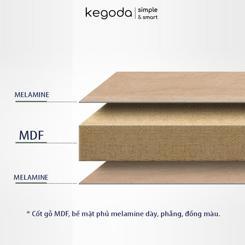 Tủ Trang Điểm Decor Có Gương Soi Toàn Thân Đứng Hack Dáng Đẹp, 2 Cánh Mở, Cao 165cm KEGODA KGD43