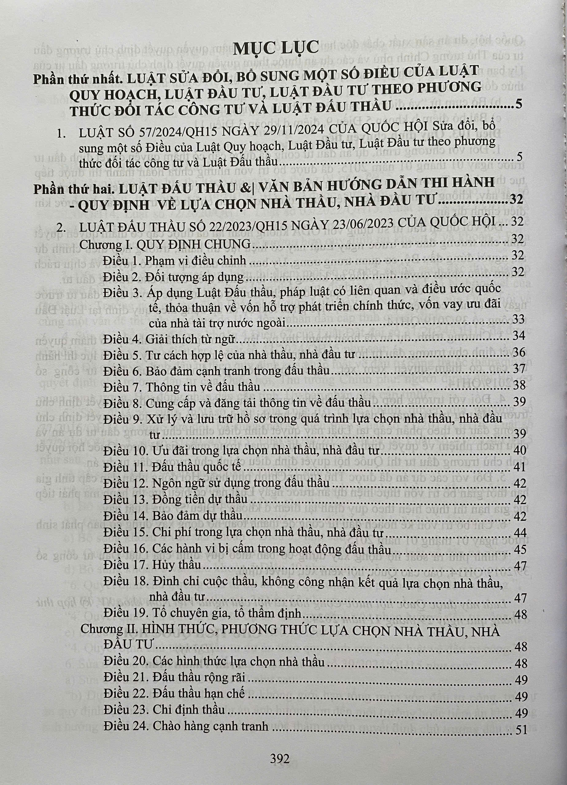 Luật Đấu Thầu ( Sửa Đổi, Bổ Sung ) và Văn Bản Hướng Dẫn Thi Hành