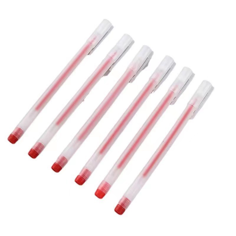 Bút Gel bút bi nước văn phòng mực gel 0.5mm mực đều nét chữ đẹp đủ màu