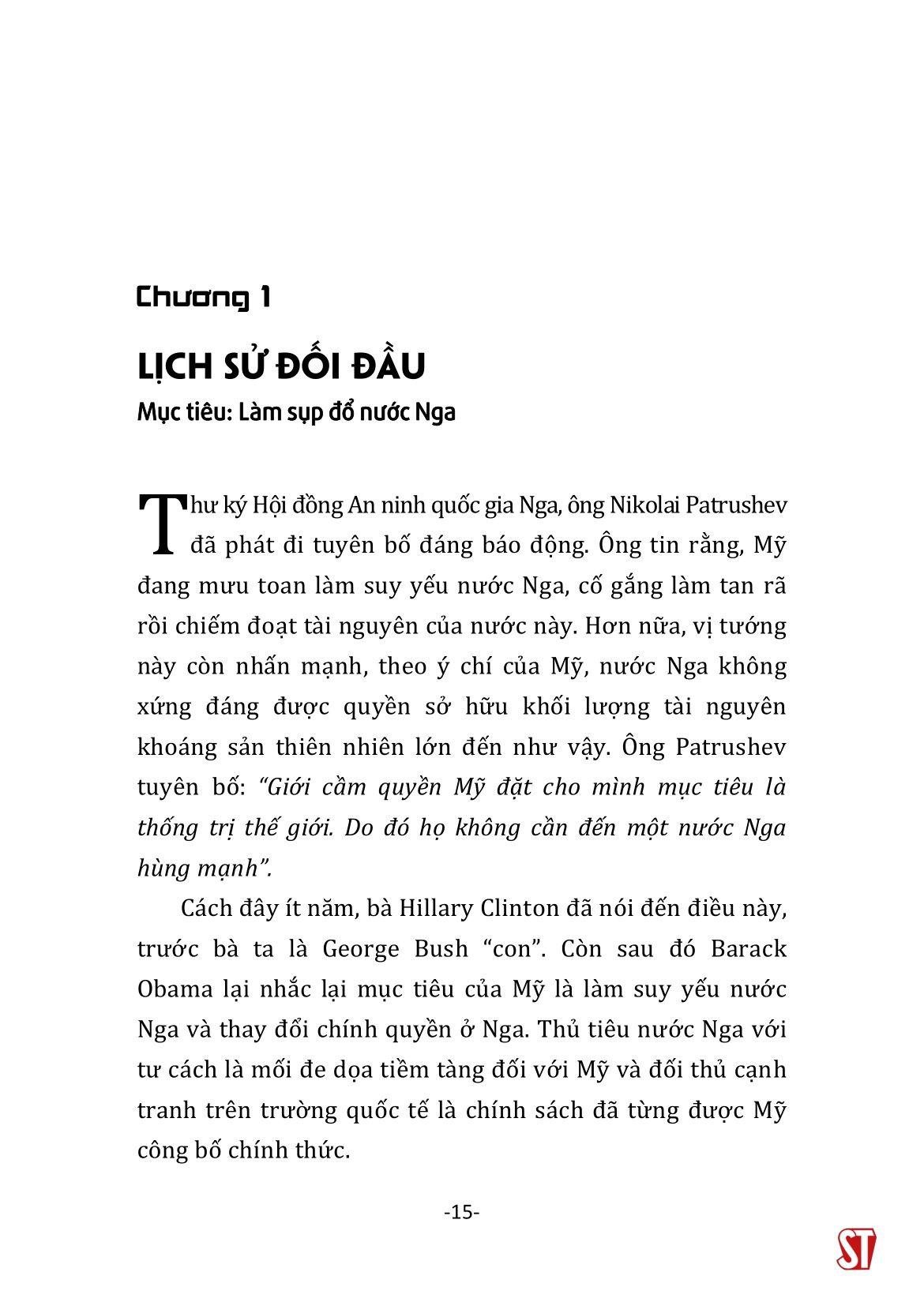 Đối Đầu Nga-Mỹ - "Cuộc Chiến Tranh Lạnh Mới"?
