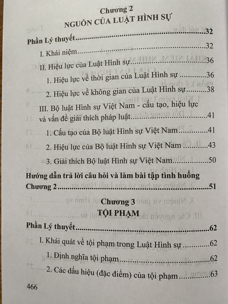Hướng dẫn môn học Luật Hình Sự -Tập 1 - Phần Chung