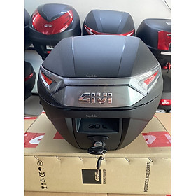 Thùng Givi C30NT thiết kế của Ý, thùng givi 30 lit kèm đế, ốc gắn