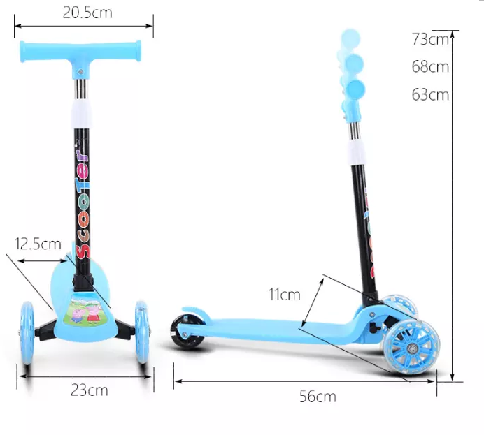 Xe Trượt Scooter Bằng Nhựa Cho Bé