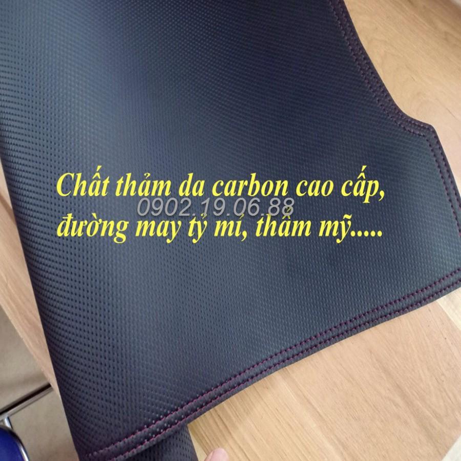 THẢM TAPLO DA VÂN CARBON DÀNH CHO TOYOTA FORTUNER 2008 - 2016
