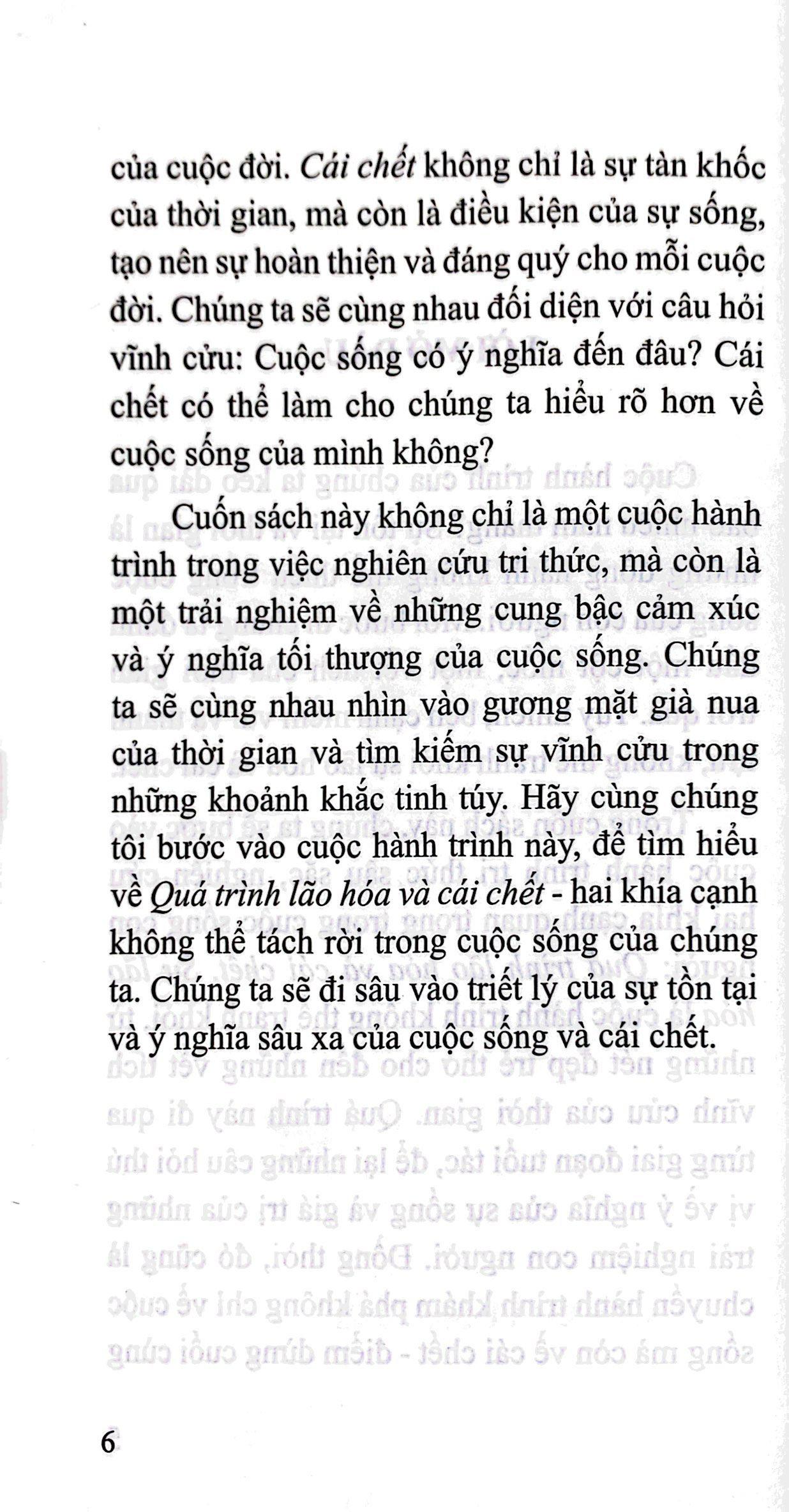 Quá Trình Lão Hóa Và Cái Chết