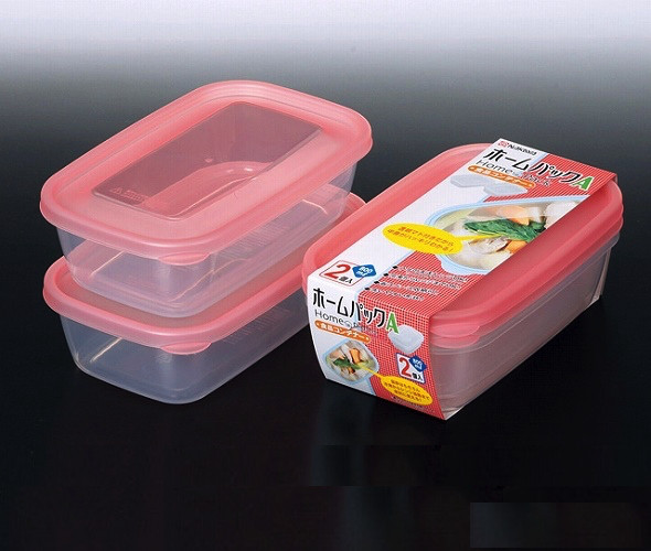 Combo 02 Bộ hộp thực phẩm Nakaya 800ml - Nội địa Nhật Bản (02 hộp/Bộ)