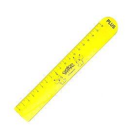Thước Nhựa 18 cm Pokemon - Plus 900-V058