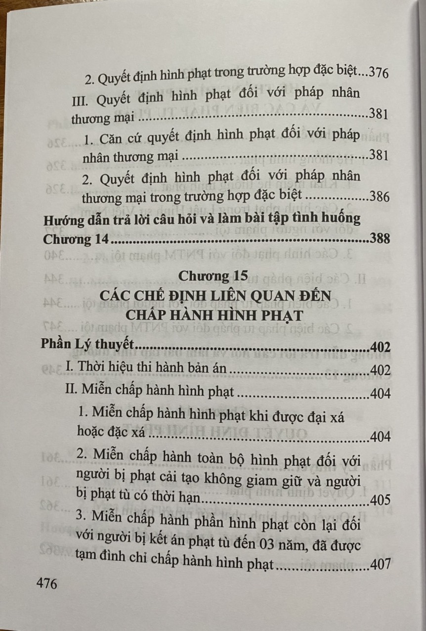 Hướng dẫn môn học Luật Hình Sự -Tập 1 - Phần Chung