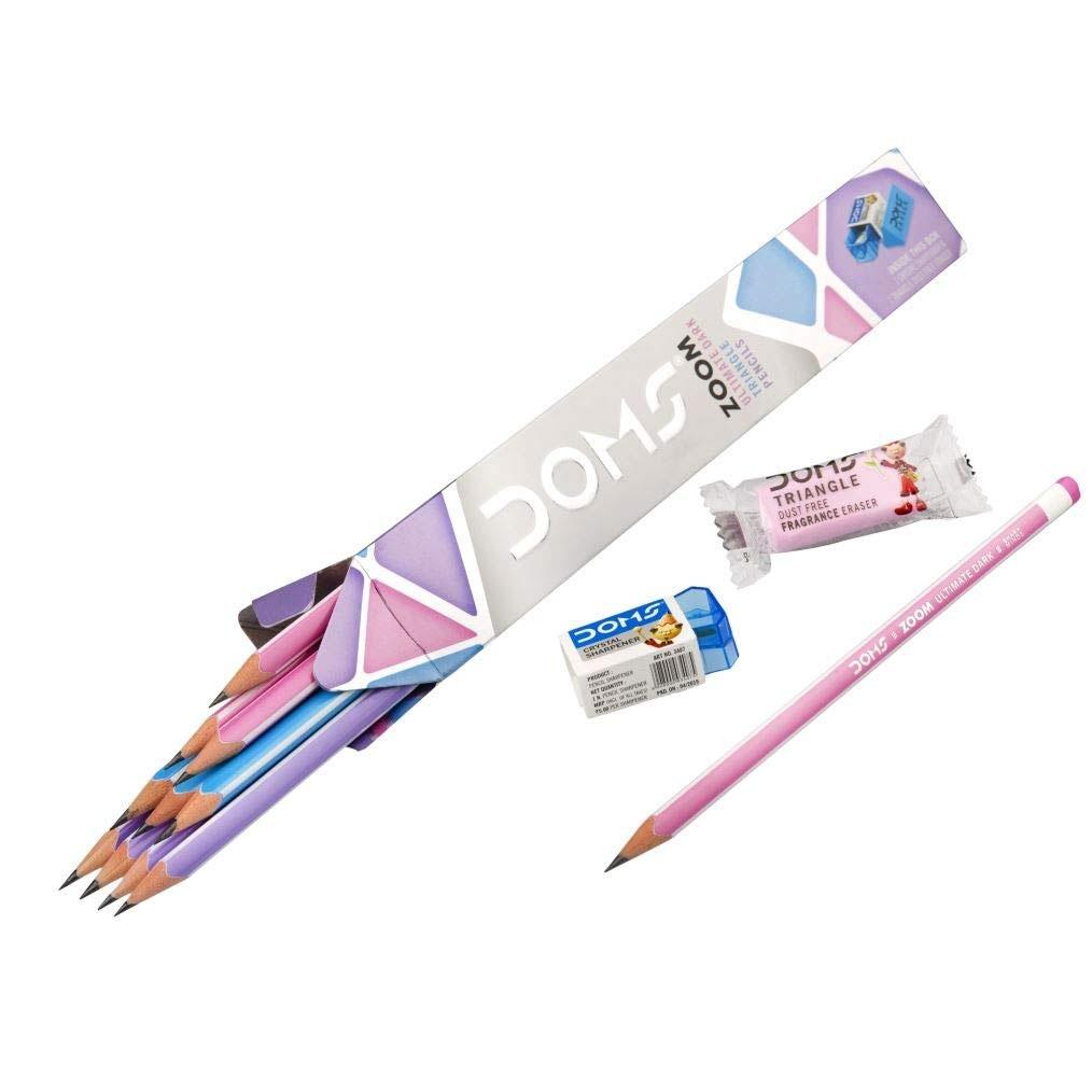 Hộp 12 Bút Chì Gỗ DOMS Zoom Ultimate 3412