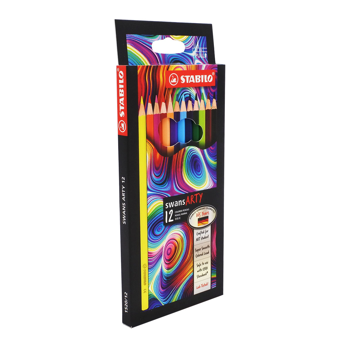 Hộp bút chì màu STABILO Swans Arty CLA - Hộp 24 màu (CLA-24)