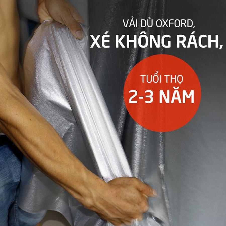 Bạt che phủ bảo vệ xe oto Vinfast Fadil, bạt vải dù Oxford thông minh trùm phủ kín xe ô tô 5 chỗ chống nắng, nóng, mưa