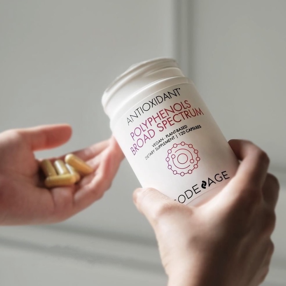 Viên uống chống nắng Codeage Polyphenols Broad Spectrum (120 viên)