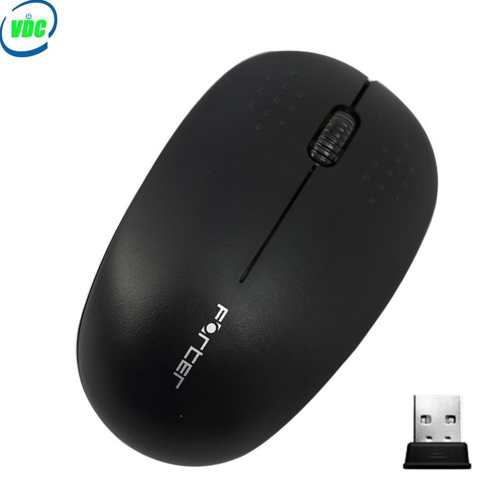Chuột không dây Forter V181 - Có pin tặng kèm - Tặng lót chuột - Hàng Chính Hãng