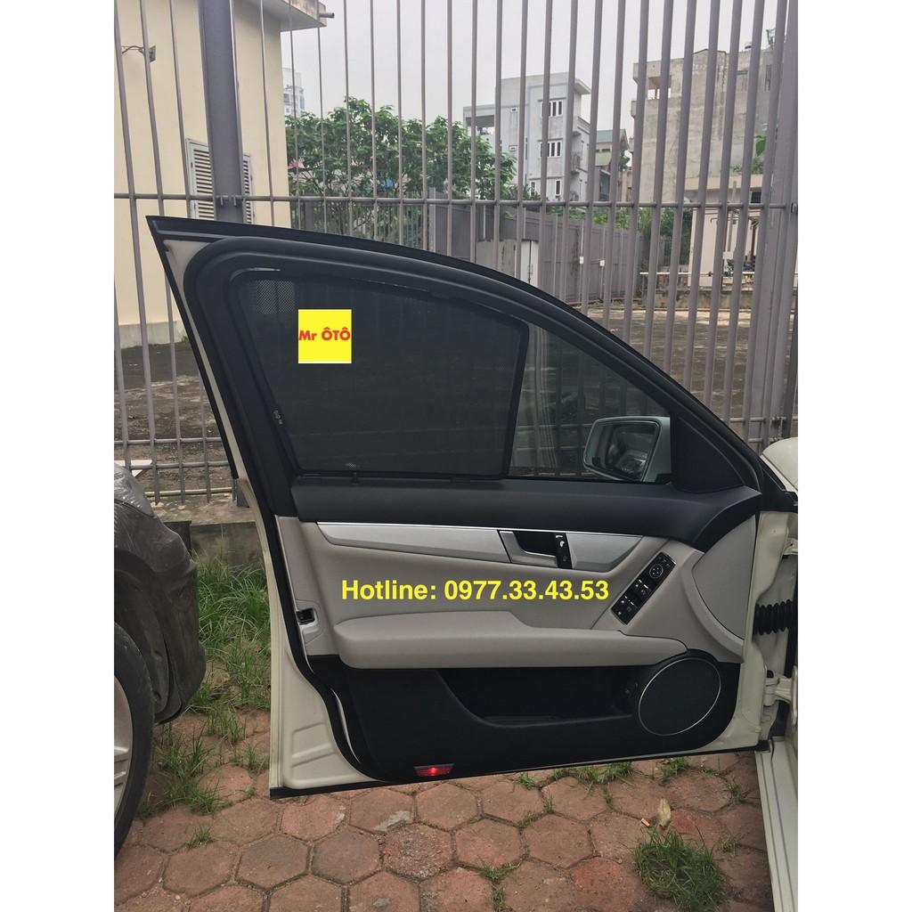 Rèm Che Nắng Xe Mercedes C200-250-300 2009-2015 Hàng Loại 1