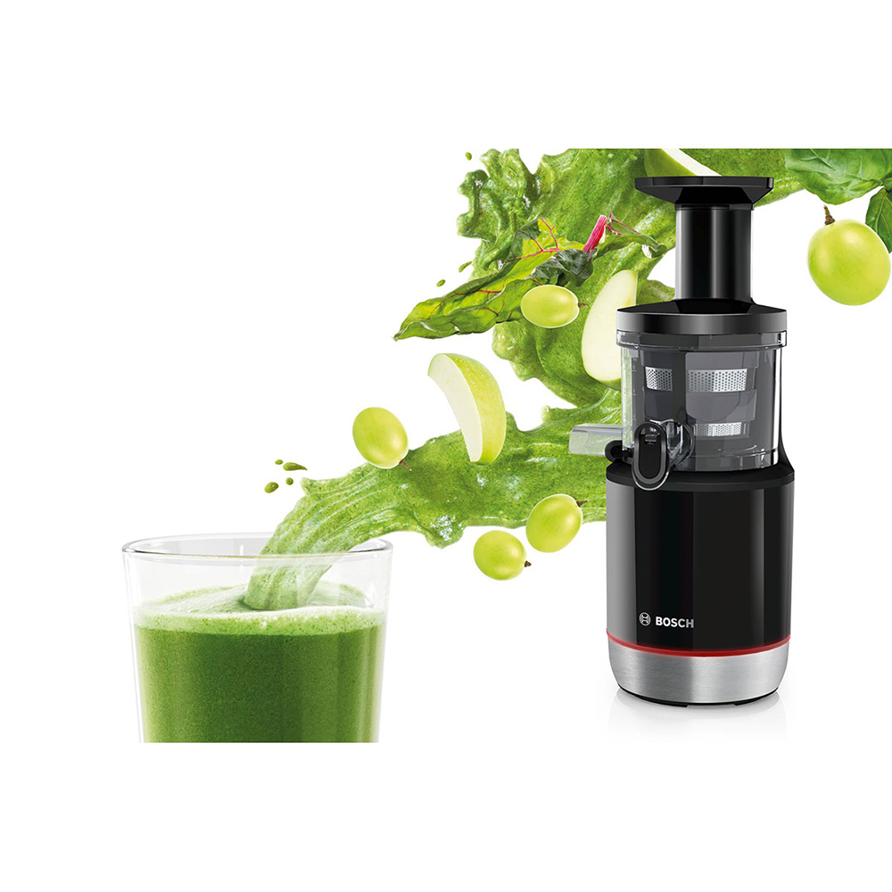 Máy Ép Chậm Trái Cây Bosch MESM731M Black - Hàng Nhập Khẩu Đức
