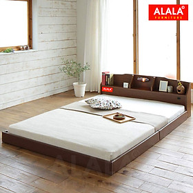 Giường thấp ALALA99 / Miễn phí vận chuyển và lắp đặt tận nơi/ Đổi trả 30 ngày/ Sản phẩm được bảo hành 5 năm từ thương hiệu ALALA/ Chịu lực 700kg