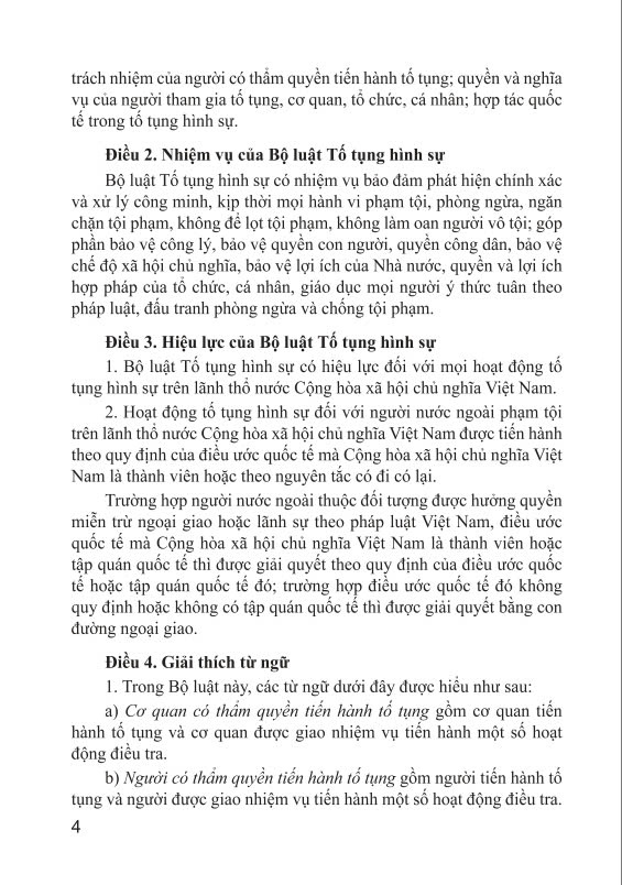 Sách - Bộ Luật Tố Tụng Hình Sự - Nước CHXHCNVN ( Sửa Đổi Bổ Sung Năm 2021) - Ndbooks