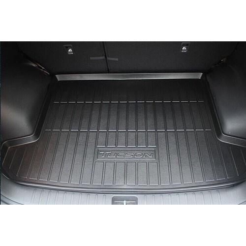 LÓT CỐP NHỰA LOẠI 1 HYUNDAI TUCSON 2019- đầu 2022 CHẤT LIỆU NHỰA DẺO KHÔNG MÙI, GỐC CẠNH TINH TẾ VỪA KHÍT