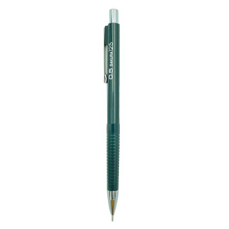 Bút Chì Bấm Sakura Mechanical 0.5mm - Màu Xanh Lá