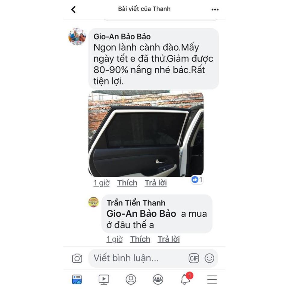 Rèm Che Nắng Xe Suzuki Clerio Hàng Loại 1 MR Ô TÔ