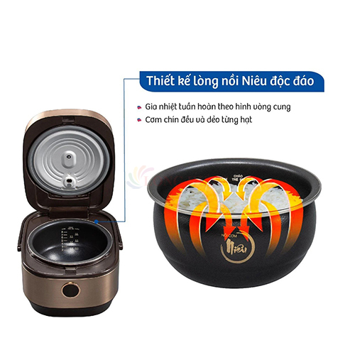 Nồi cơm điện tử Bluestone 1.5 lít RCB-5988 - Hàng chính hãng