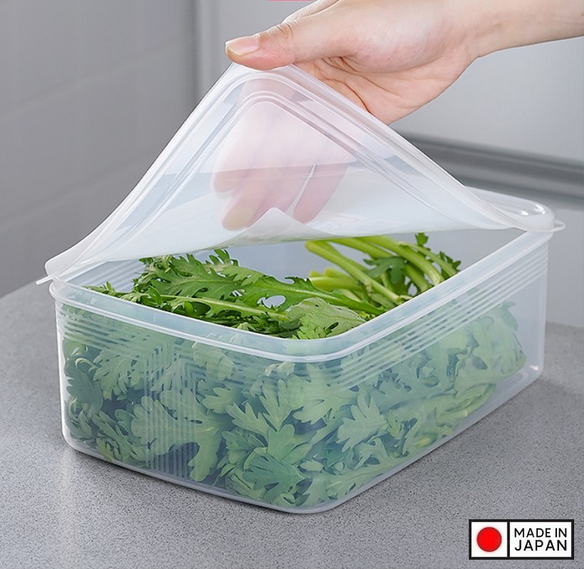 Bộ 3 hộp đựng thực phẩm 3L cỡ lớn nắp kín dùng cho quán ăn, nhà hàng Nội địa Nhật Bản
