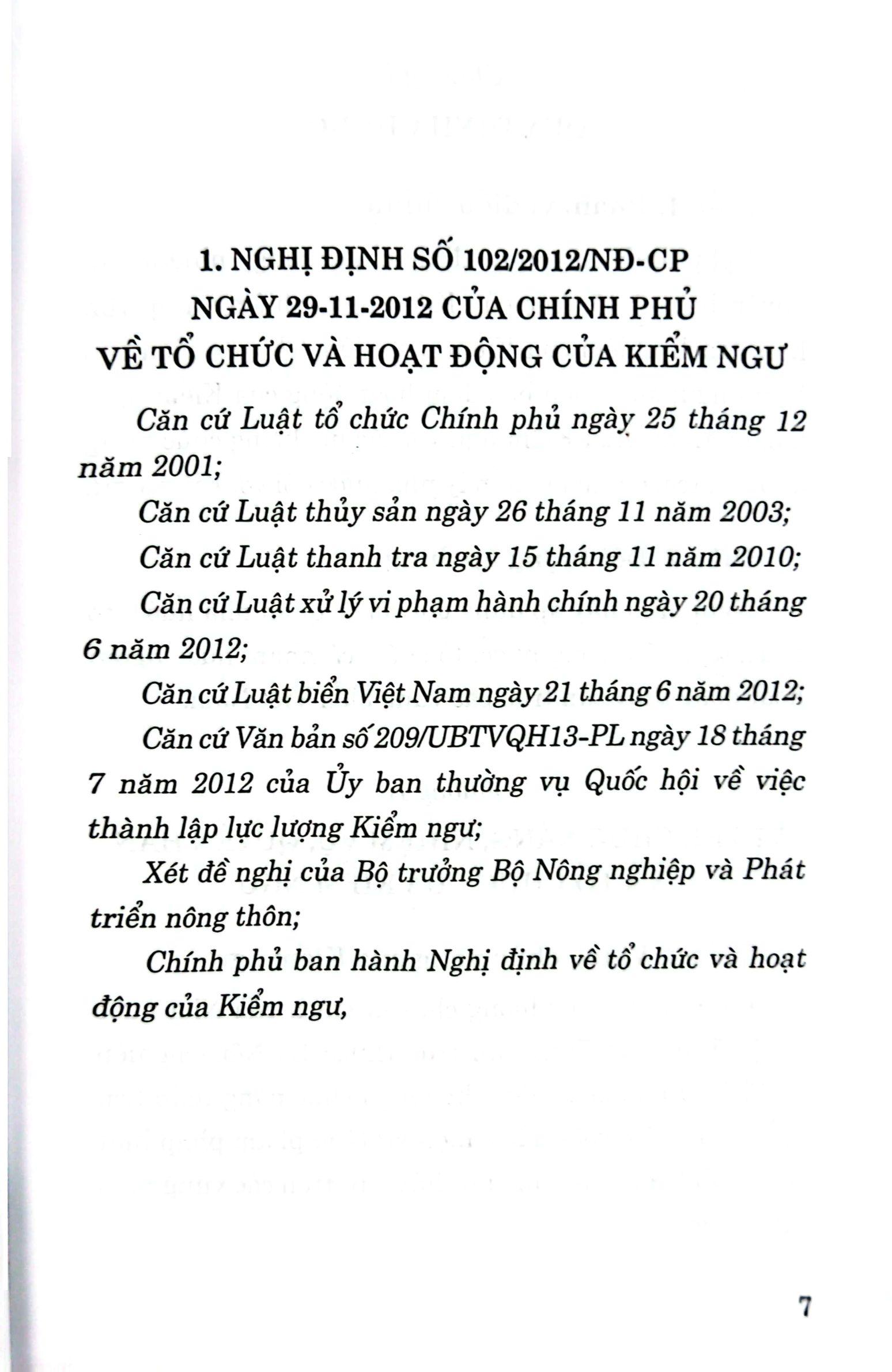 Quy Định Pháp Luật Về Tổ Chức Và Hoạt Động Của Kiểm Ngư