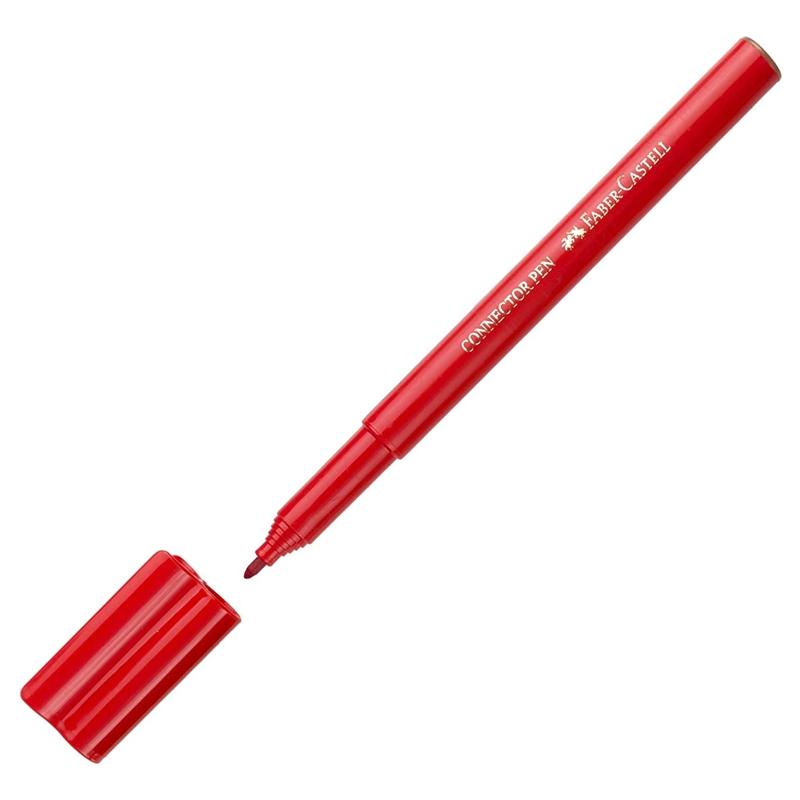 Faber-Castell-11-300-A-Bút Lông Màu Connector - 30 Màu + Đĩa Dvd Hướng Dẫn Tô Màu