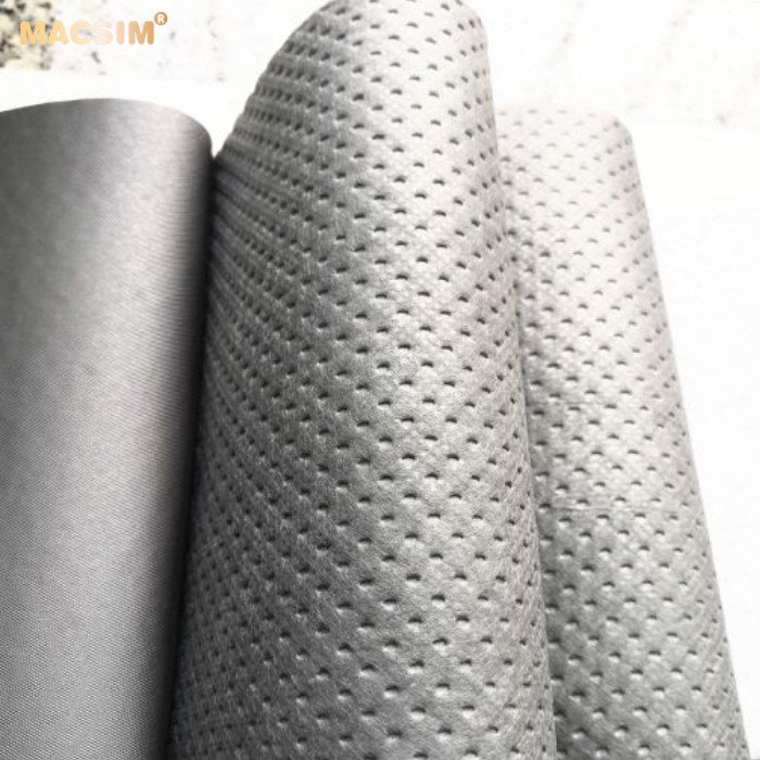 Bạt phủ ô tô chất liệu vải không dệt 3 lớp cao cấp thương hiệu MACSIM cho xe ô tô Honda City màu ghi