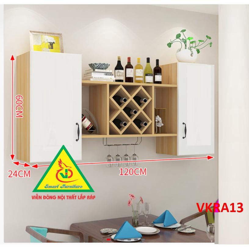 Tủ Kệ trang trí treo tường VKRA13 - Nội thất lắp ráp
