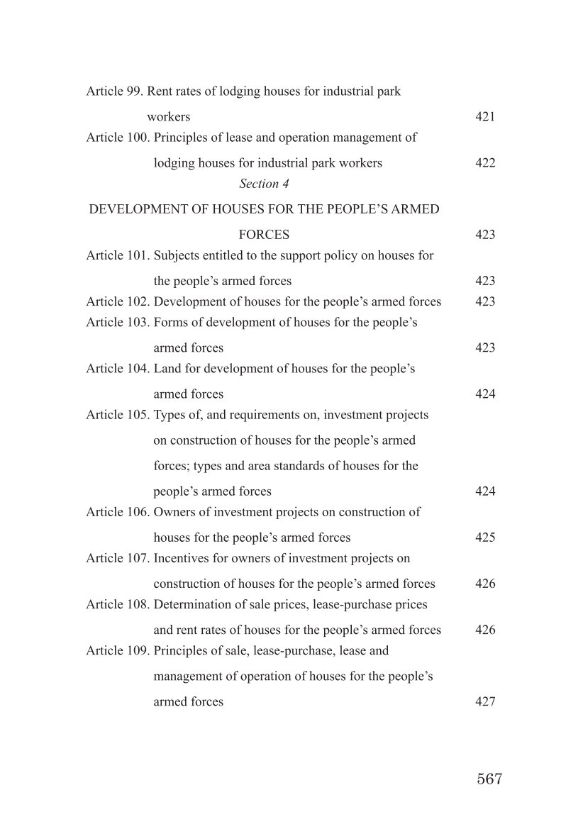 Luật nhà ở 2023 (song ngữ Việt Anh) The 2023 Housing Law (Vietnamese -English)
