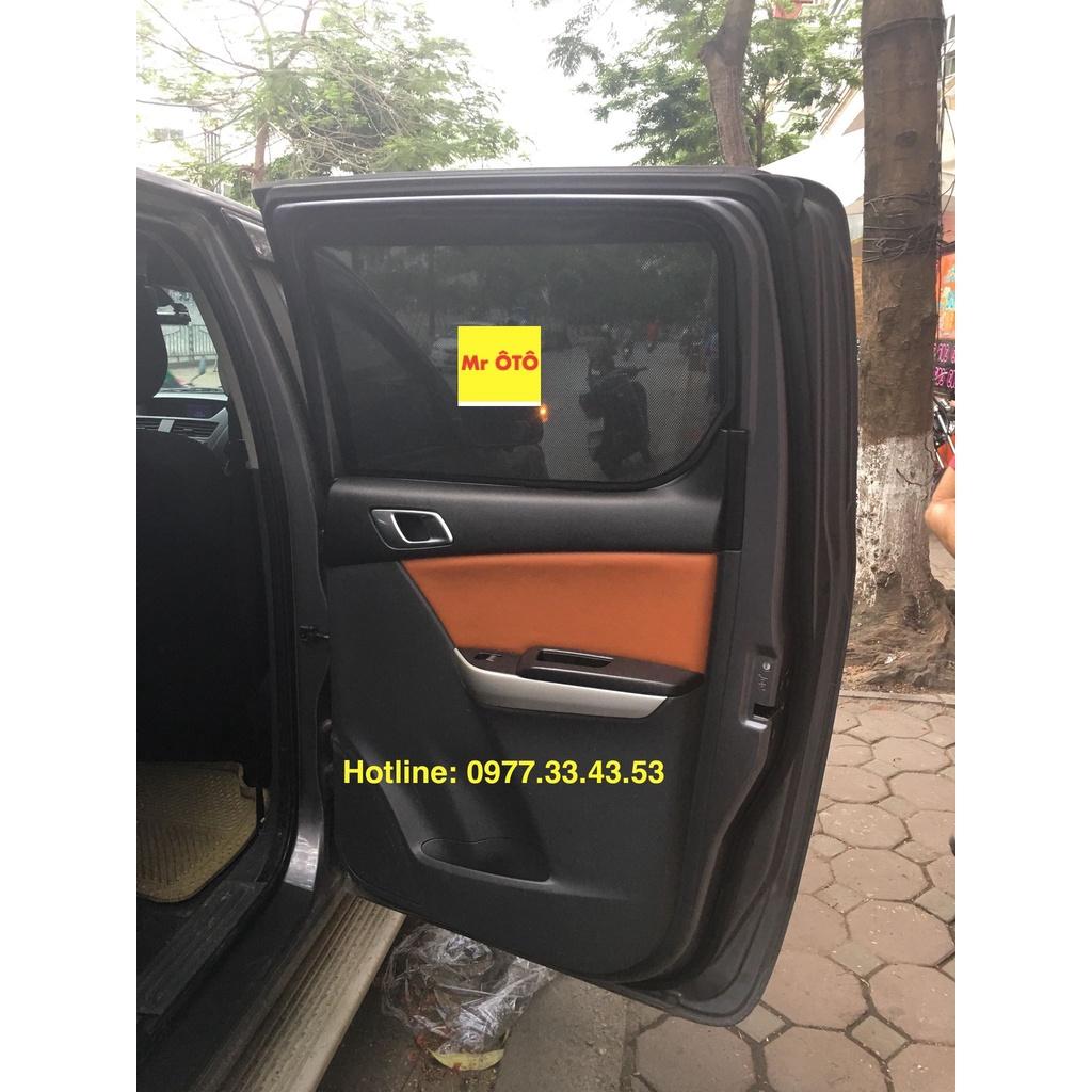 Rèm Che Nắng Xe Mazda BT50 Loại 1. Cam Kết Vải Dày Dặn, Chuẩn Khít Theo Xe