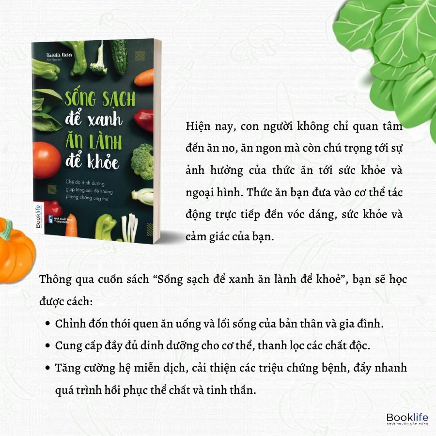 Sách Sống sạch để xanh ăn lành để khỏe - BẢN QUYỀN