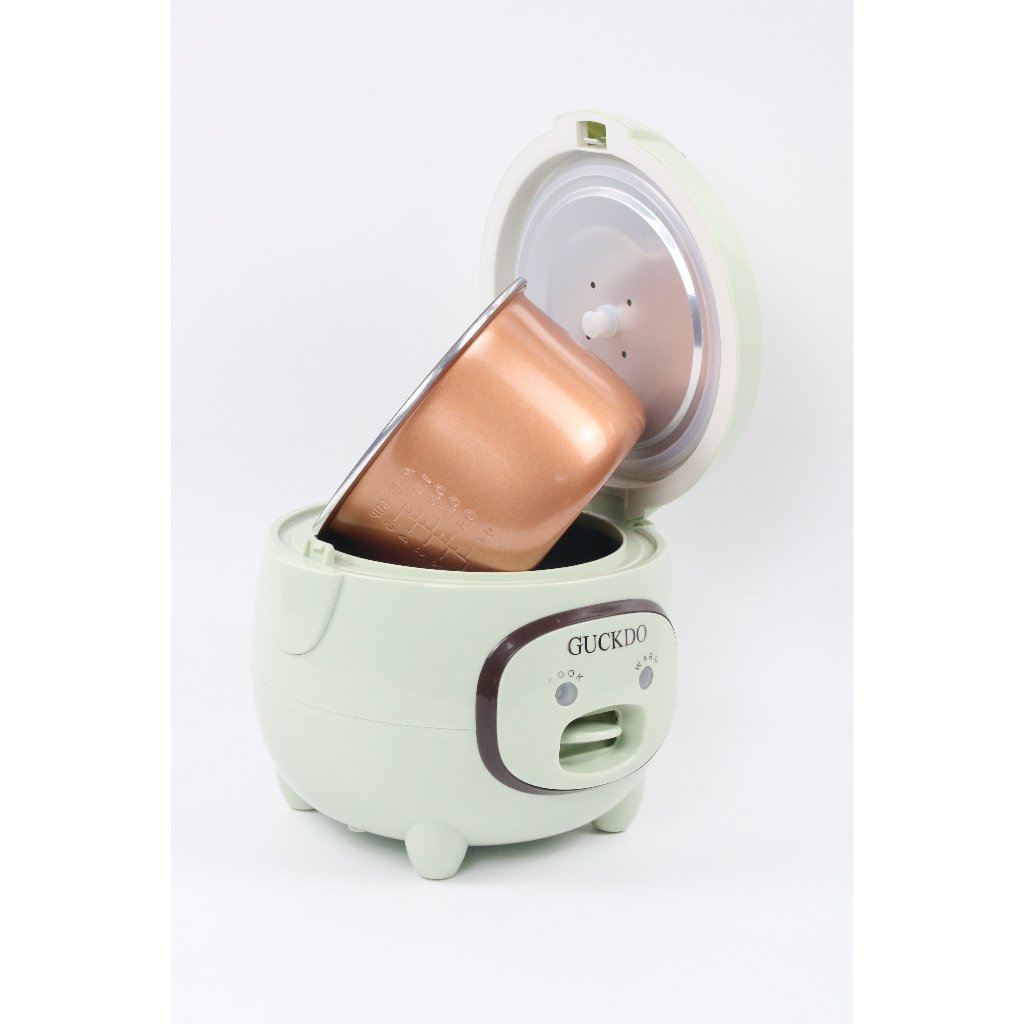 Nồi Cơm Điện 1L GUCKDO GK-NC106(08) - Màu Ngẫu Nhiên - Hàng Chính Hãng