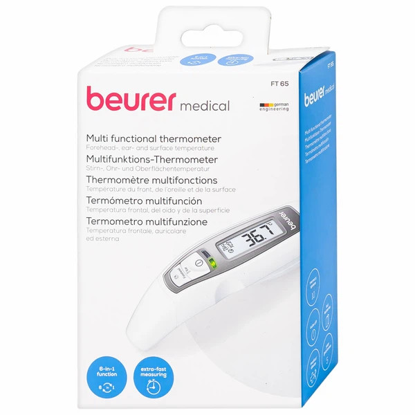 Nhiệt Kế Điện Tử Đo Tai, Trán Beurer Ft65