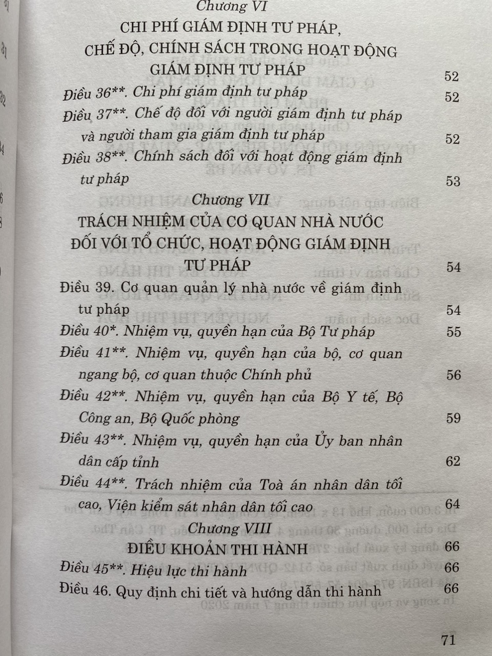 Sách- Luật Gám Định Tư Pháp ( Hiện hành) ( sửa đổi, bổ sung năm 2018,2020)