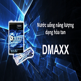 DMAXX thức uống bổ sung vitamin năng lượng có đường DAMODE 11 gói dùng thử màu xanh