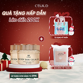 Combo 2 kem dưỡng trắng da body cấp ẩm và làm dịu da Body S&W Celaud